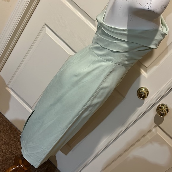 Reiss Riana Midi One Shoulder Dress. NWT Size 4 - Picture 6 of 16